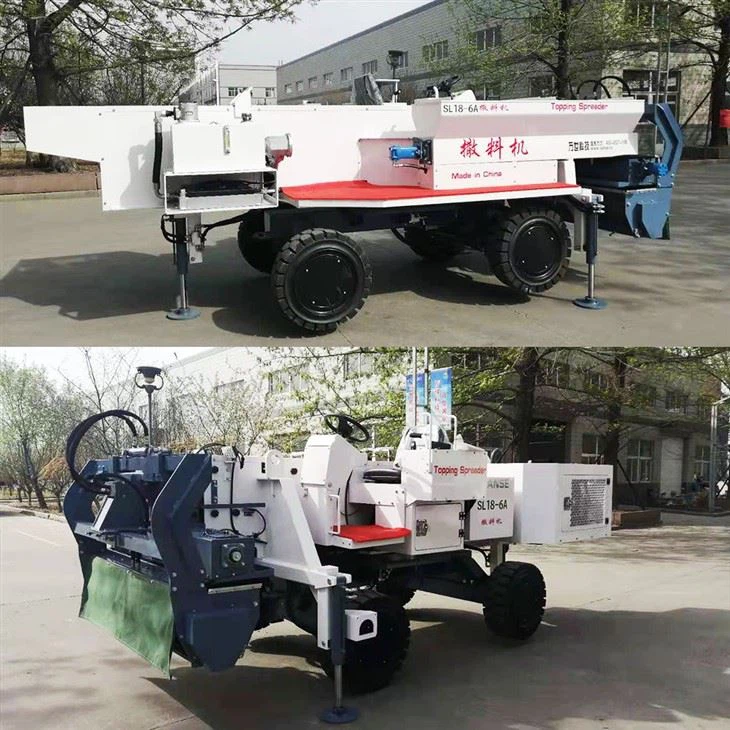 Factory Price Sale Adjustable Boomed Length Small Emery Spreader Machine